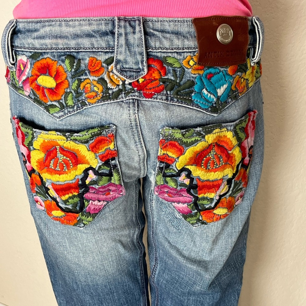 Antilles Denim Embroidered Jeans